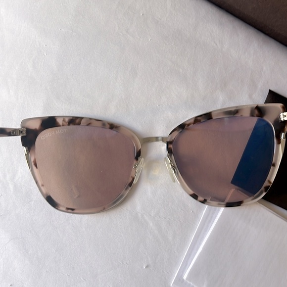 TOM FORD Simona 57MM Cat Eye Sunglasses - Picture 8 of 11